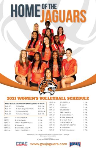 Athletics WomensVolleyballSchedule Poster 0921 MS draft2